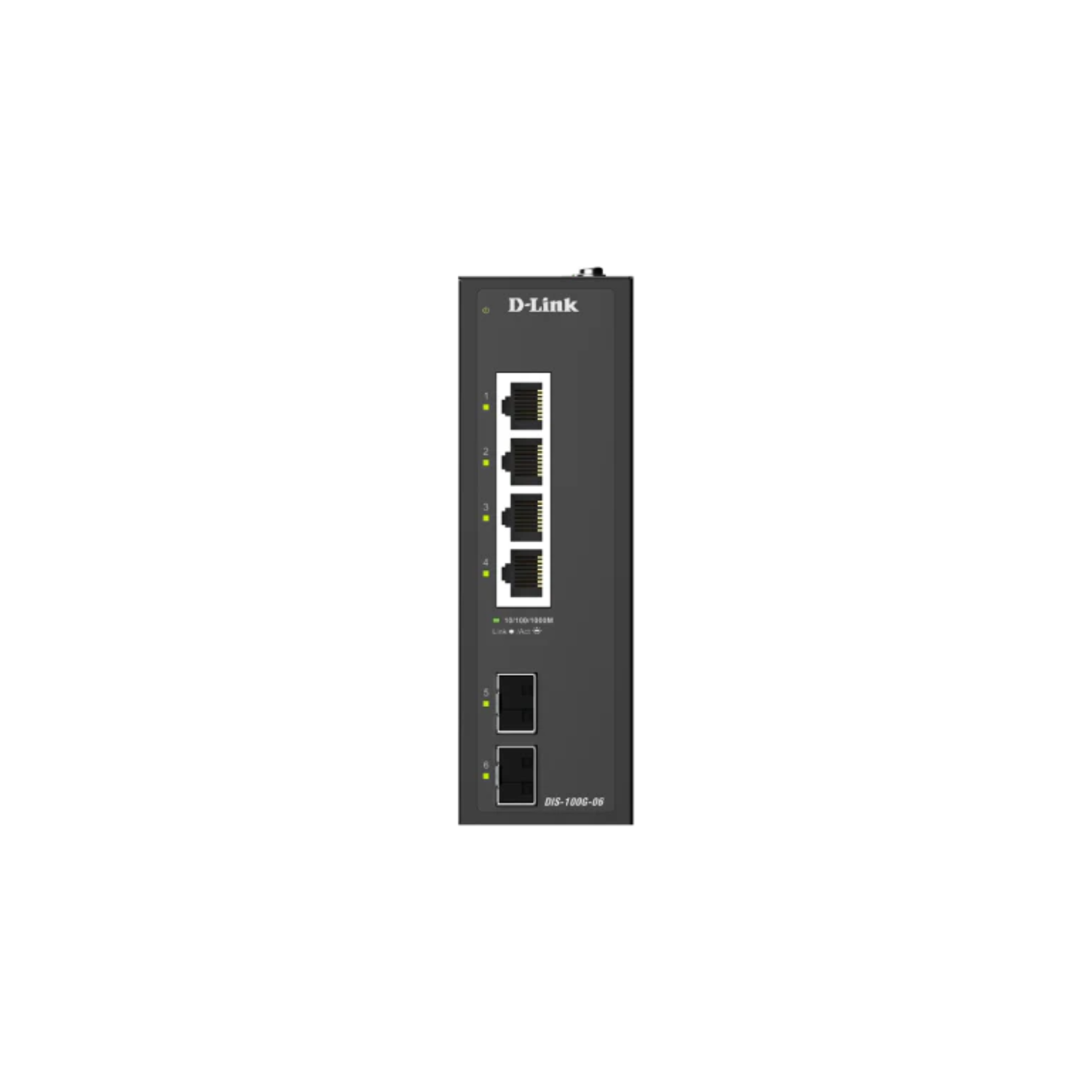 Industrial 4-Port 1G + 2-Port 1G SFP Unmanaged Switch