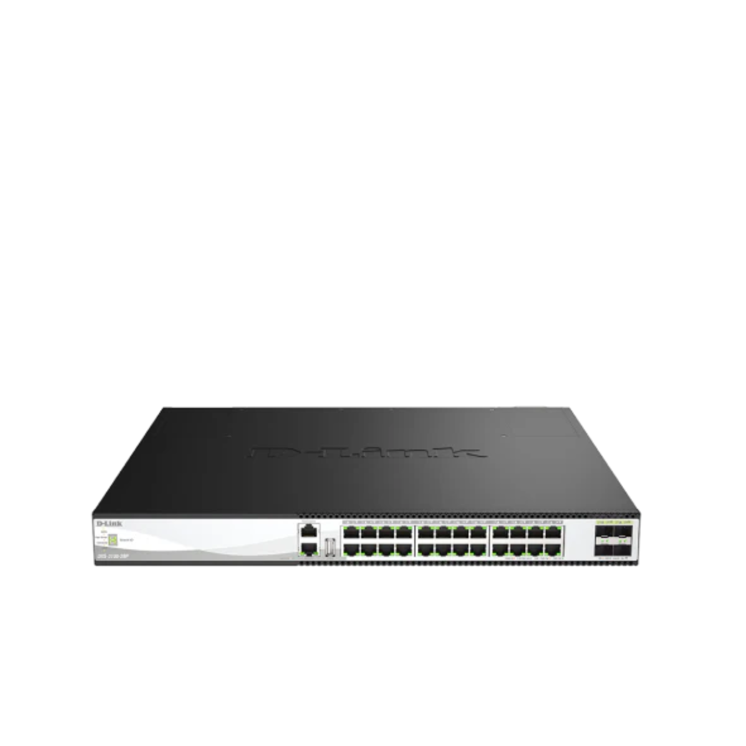 24-Port 10G Layer 3 Stackable Aggregation Managed PoE Switch