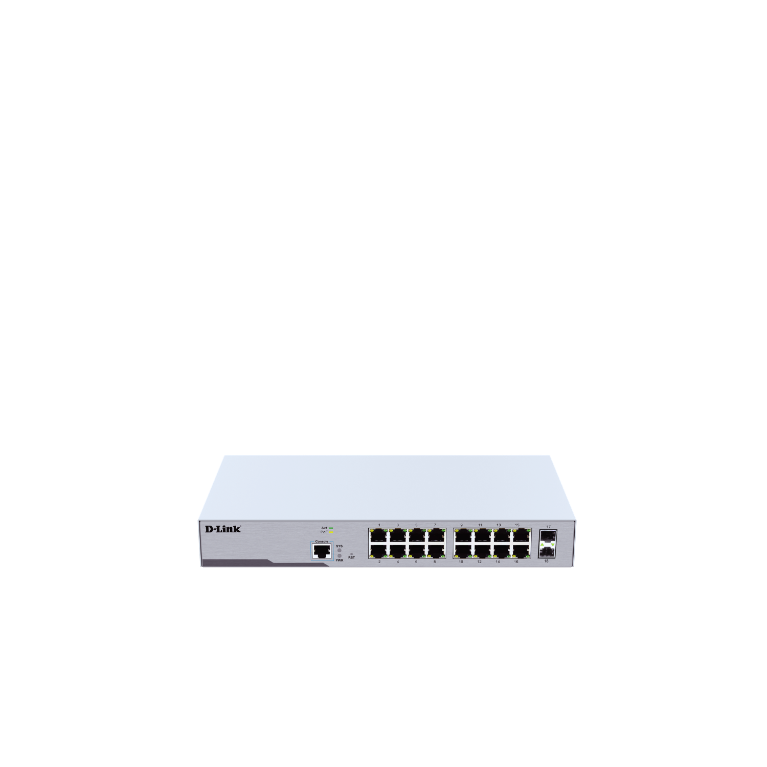 18-Port Layer 2 Gigabit Cloud Managed PoE Switch