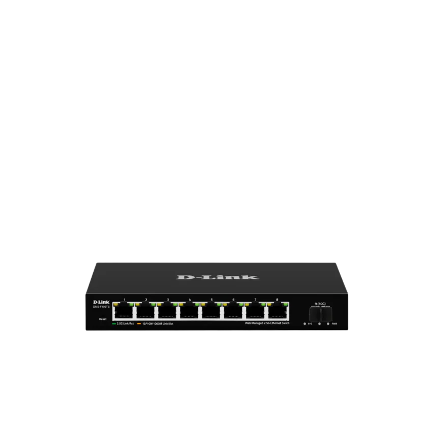 8-port 2.5G with 1-Port SFP+ Web Management Desktop Switch