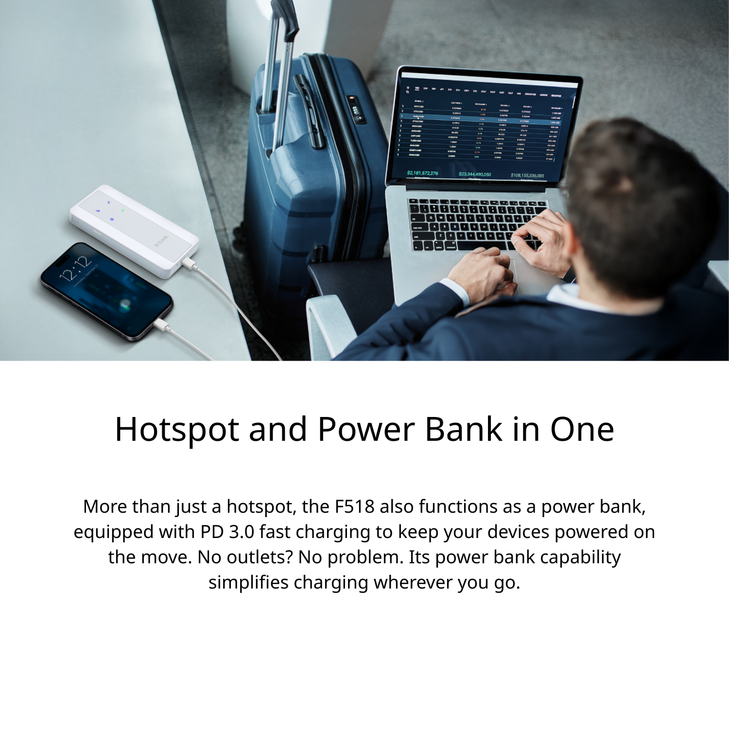 5G AX1800 Wi-Fi 6 Mobile Hotspot