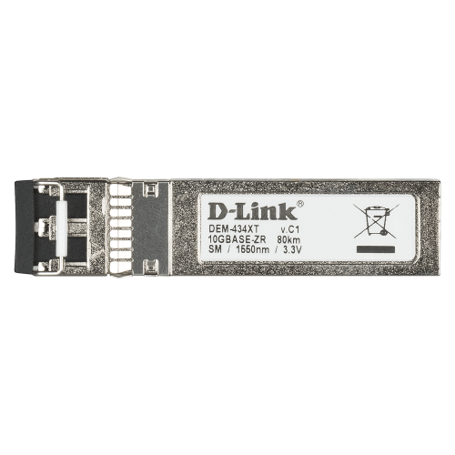 10GBase-ZR SFP+ Transceiver (Single-Mode 1550nm) (80km)