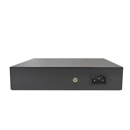 250M 6-port 10/100 switch with 4 PoE Ports and 2 Uplink Ports