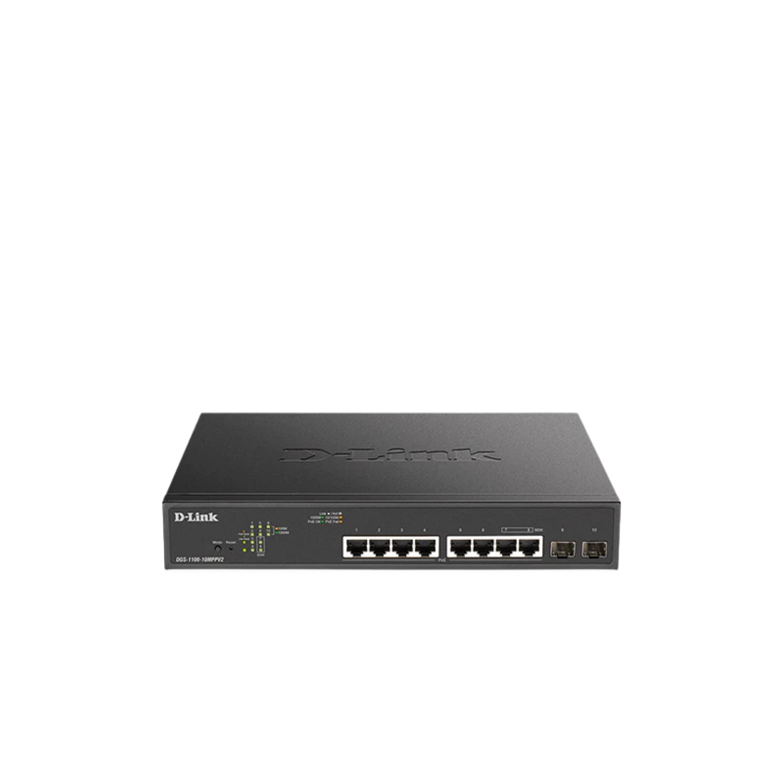 10-Port Gigabit PoE++ Smart Managed Switch