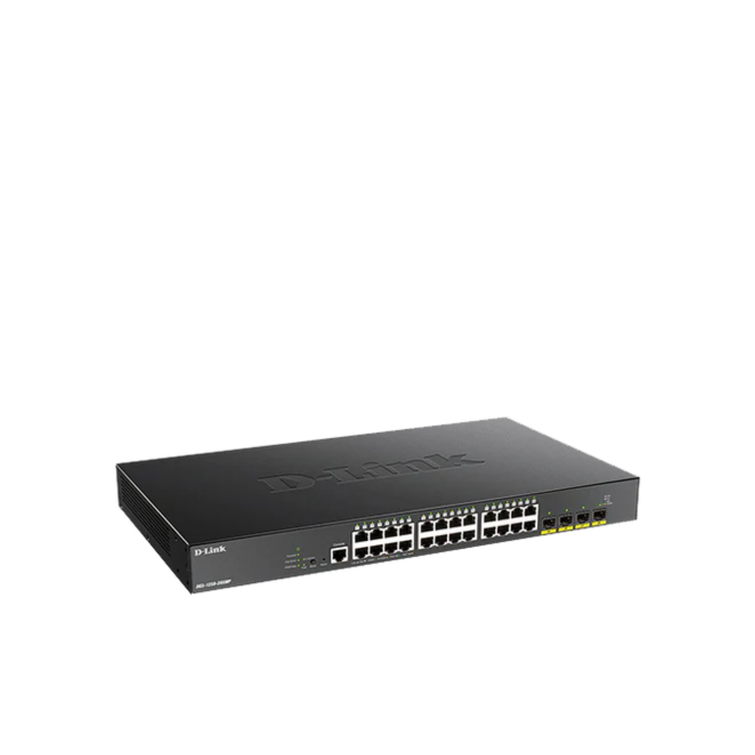 28-port Gigabit Smart Managed PoE (370W) Switch with 4-port 10G Uplinks