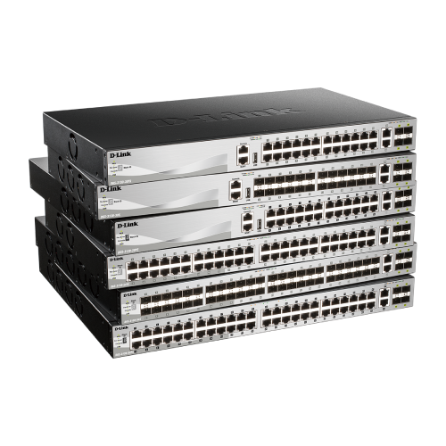 1G Layer 3 Stackable Managed Switches