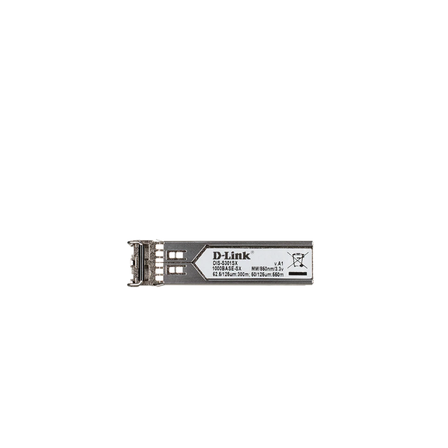1‑port Mini‑GBIC SFP to 1000BaseSX Multi‑Mode 550M Fibre Transceiver