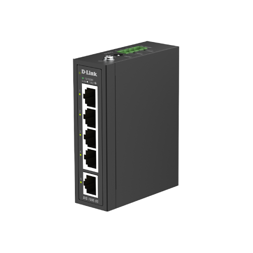 Industrial 5-Port Fast Ethernet Unmanaged Switch
