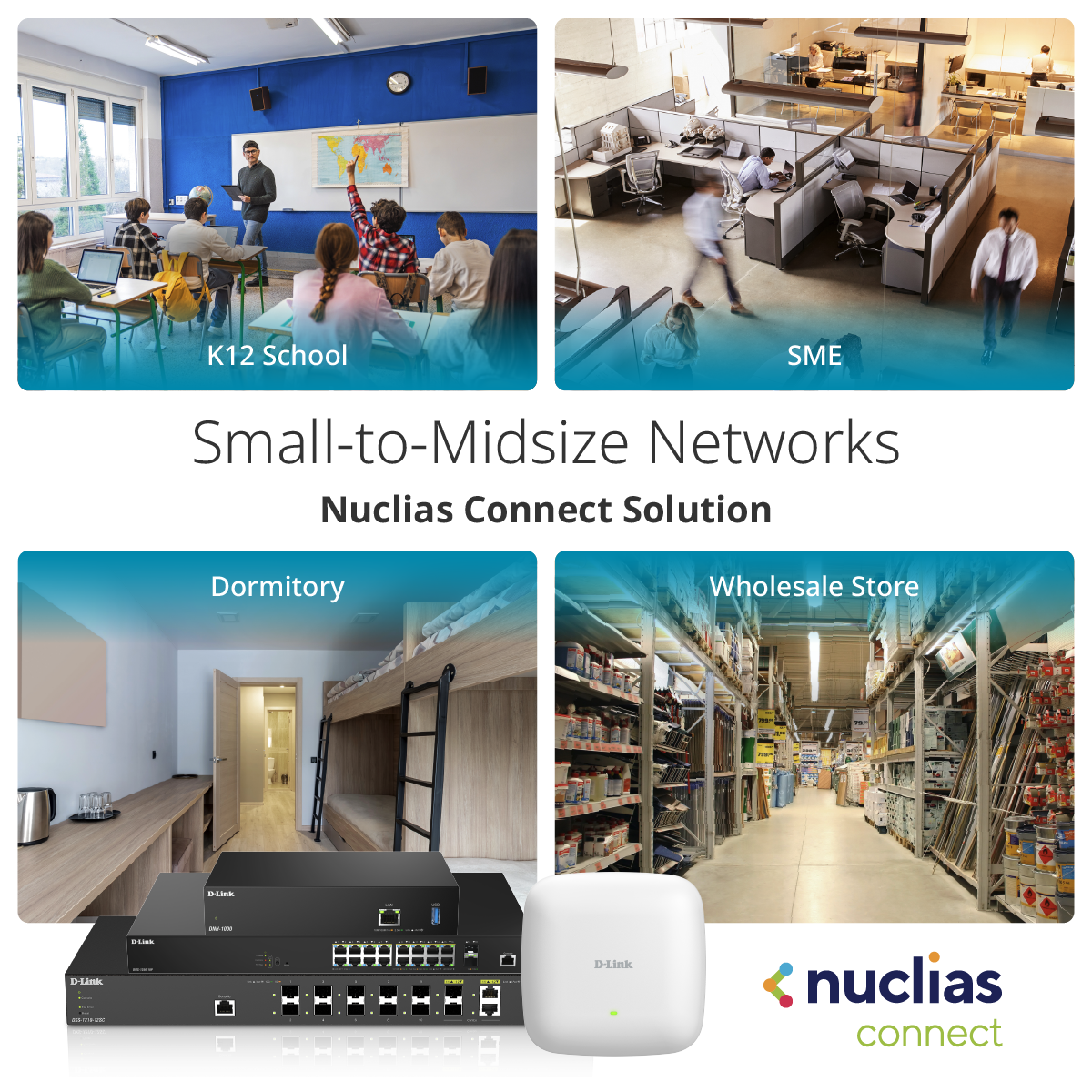 Nuclias Network Controller up to 500 devices