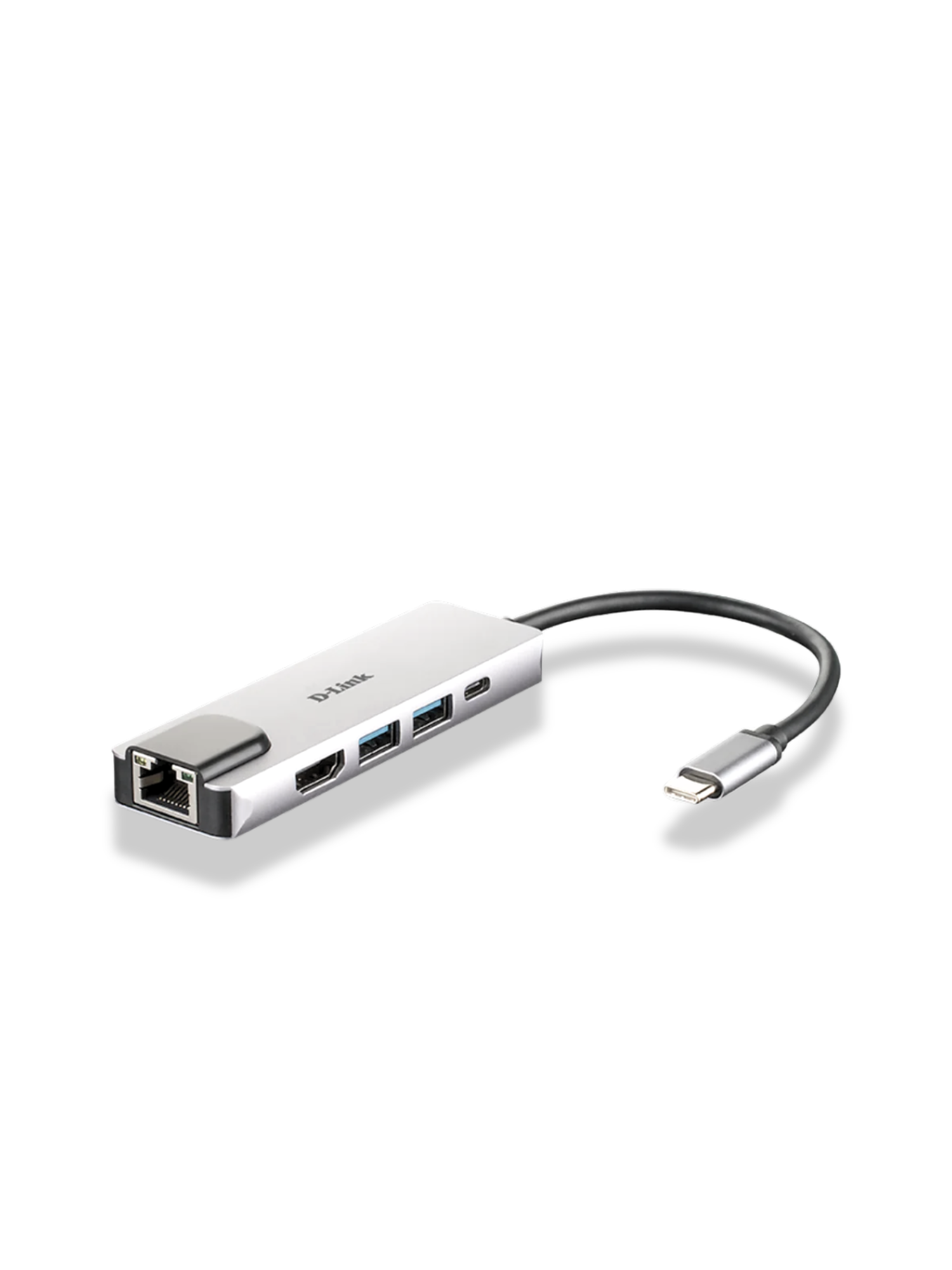 5-in-1 USB Type C Hub with HDMI/Ethernet and Power Delivery | DUB-M520