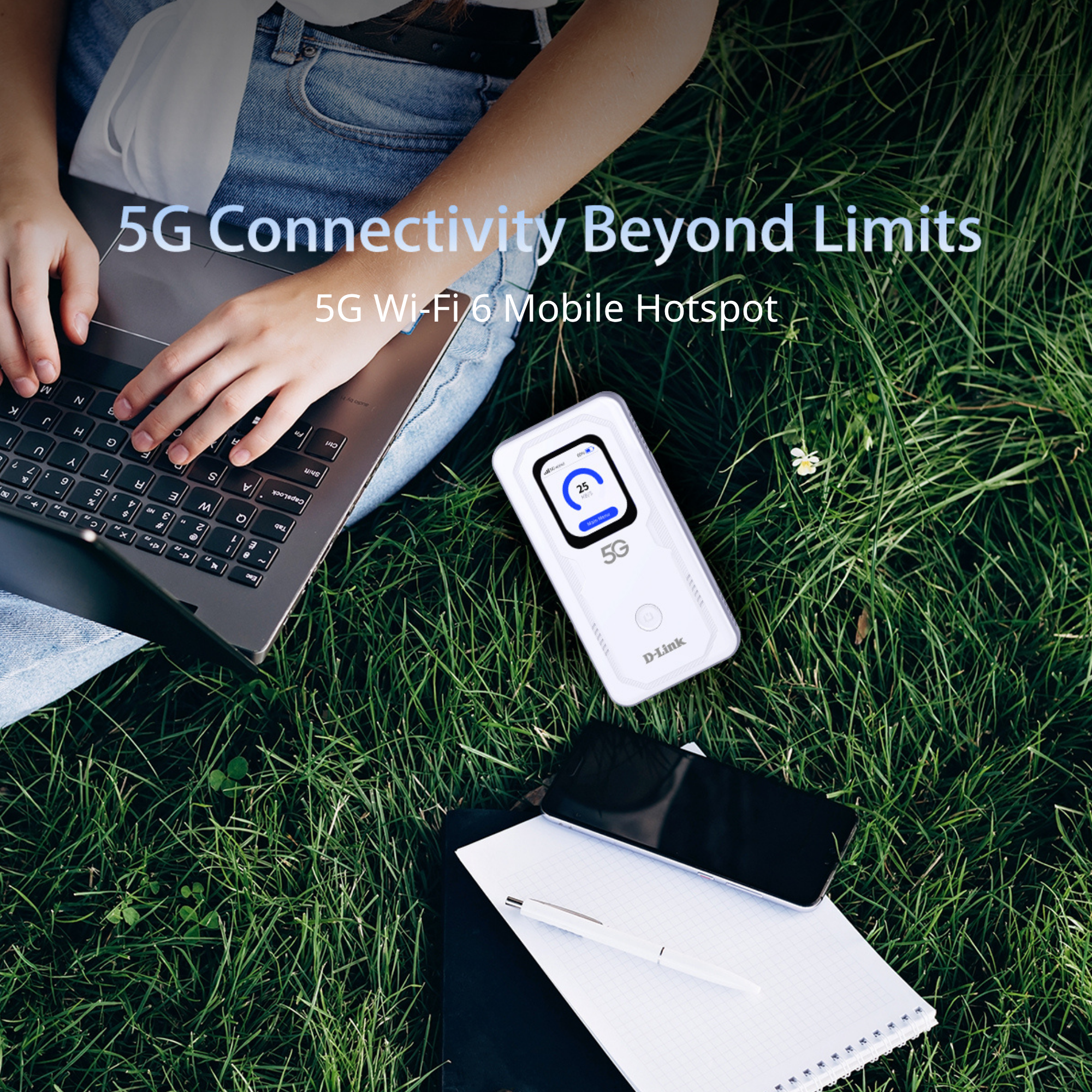 5G Wi-Fi 6 AX900 Mobile Wi-Fi Hotspot