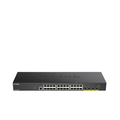 28-port Gigabit Smart Managed Switch with 4-port 10G Uplinks