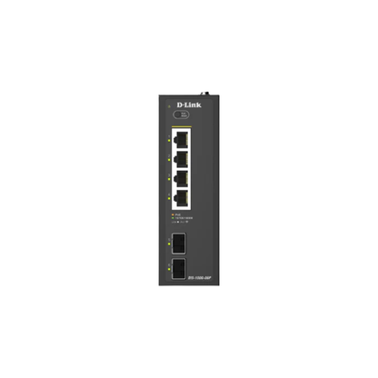 Industrial 4-Port 1G PoE+ + 2-Port 1G SFP Unmanaged PoE Switch