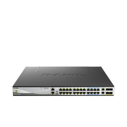 30-Port Layer 3 Stackable Multi-Gigabit Managed PoE Switch