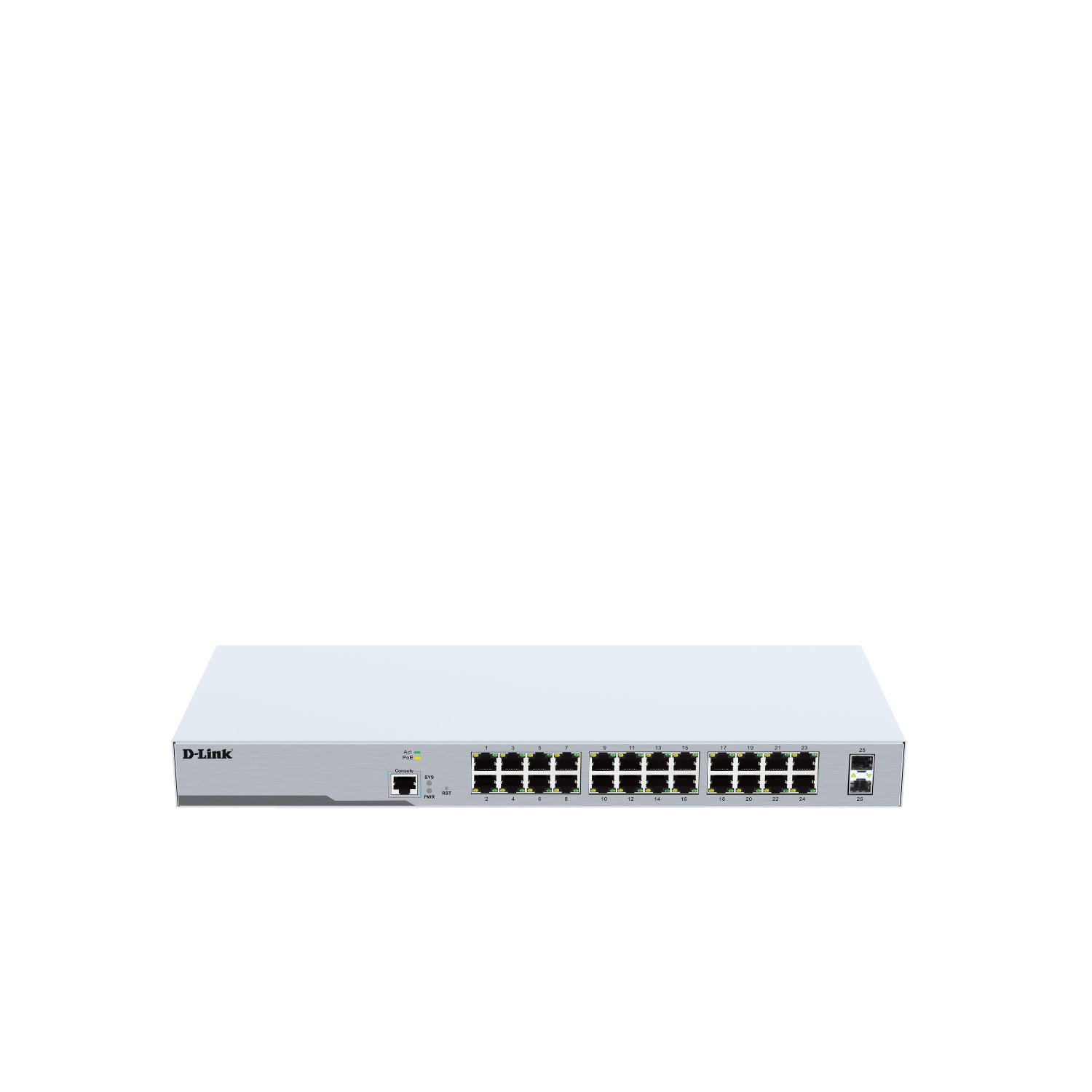 26-Port Layer 2 Gigabit Cloud Managed PoE Switch