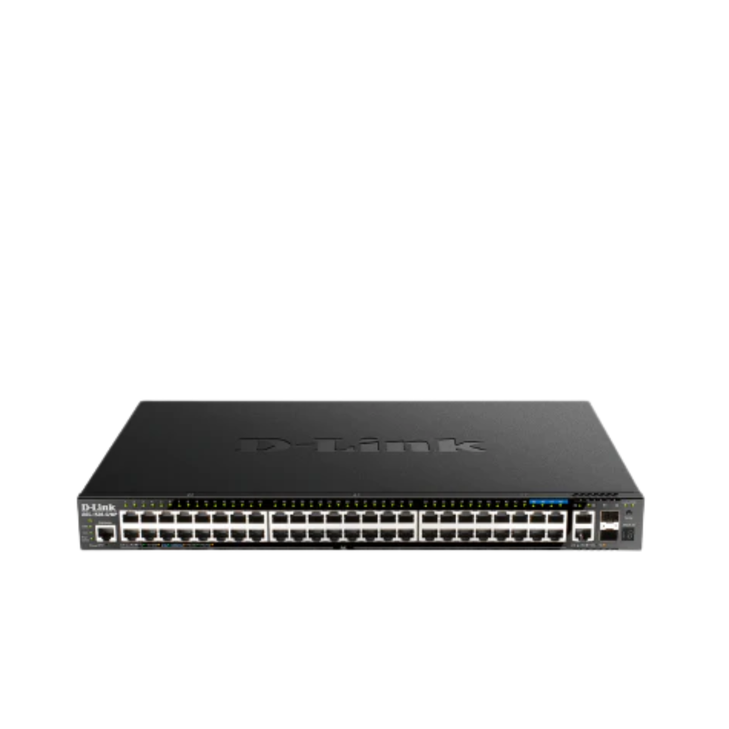 52-port Gigabit Layer 3 Stackable Smart Managed PoE (370W) Swith with 4-port 2.5G & 4-port 10G Uplinks