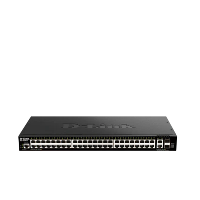 52-port Gigabit Layer 3 Stackable Smart Managed Switch with 4-port 10G Uplinks