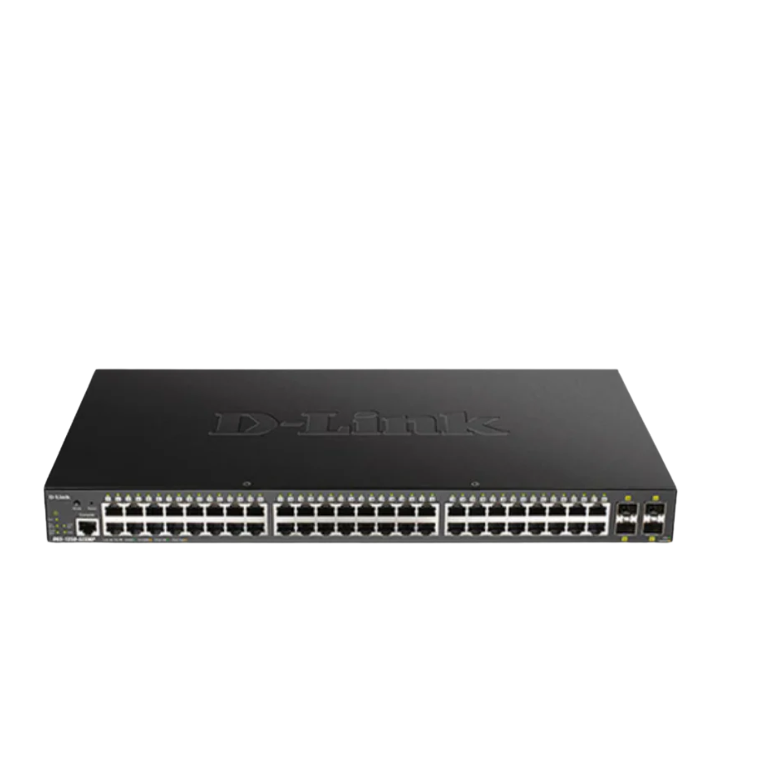 48-Port Gigabit Smart Managed PoE Switch with 4-port 10G Uplinks