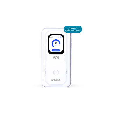 5G Wi-Fi 6 AX900 Mobile Wi-Fi Hotspot eSIM/Nano SIM