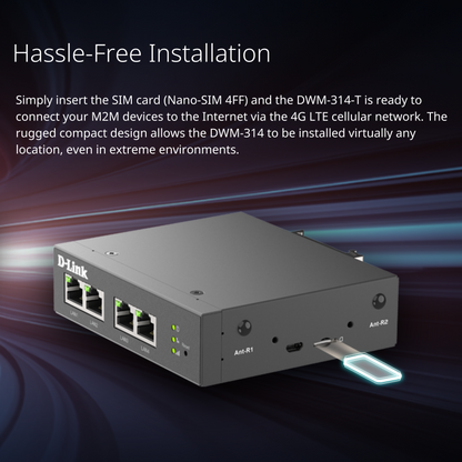 4G Multi-Connect Modem | DWM-314-T