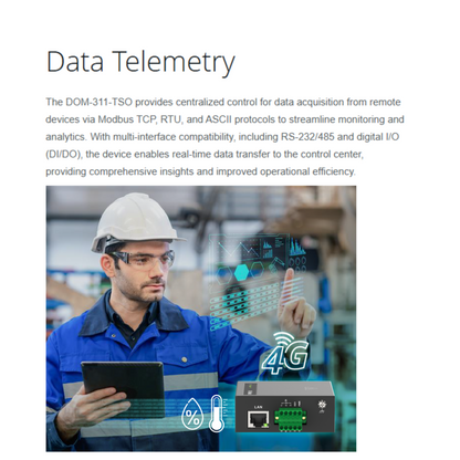 4G IIoT RTU | DOM-311-TSO