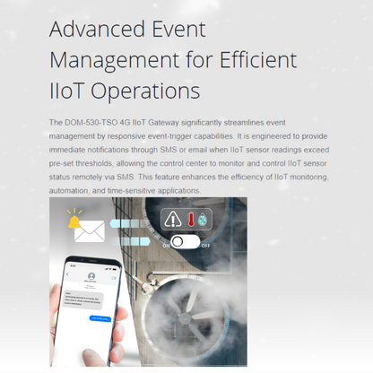 4G IIoT Gateway | DOM-530-TSO