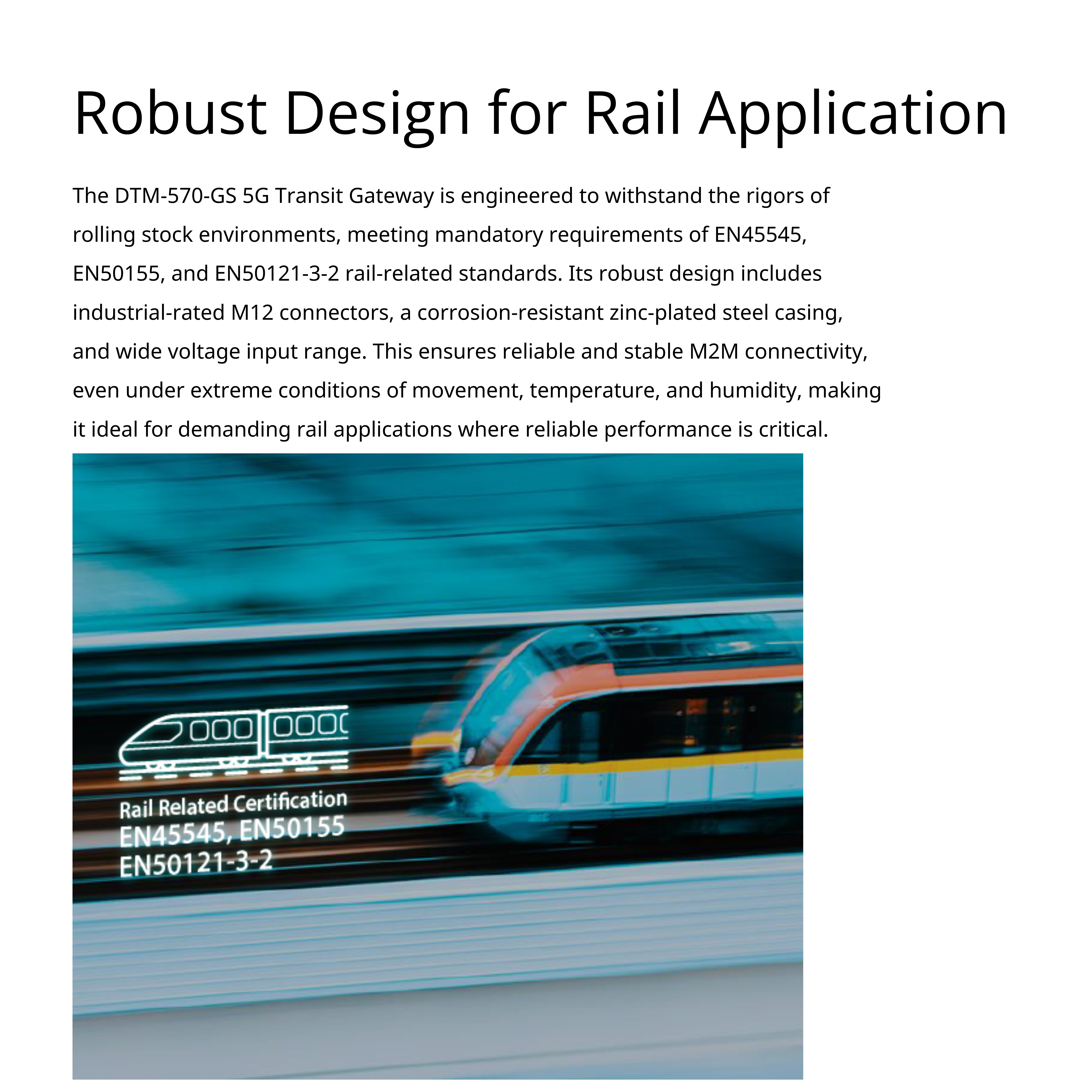 5G Transit Gateway | DTM-570-GS