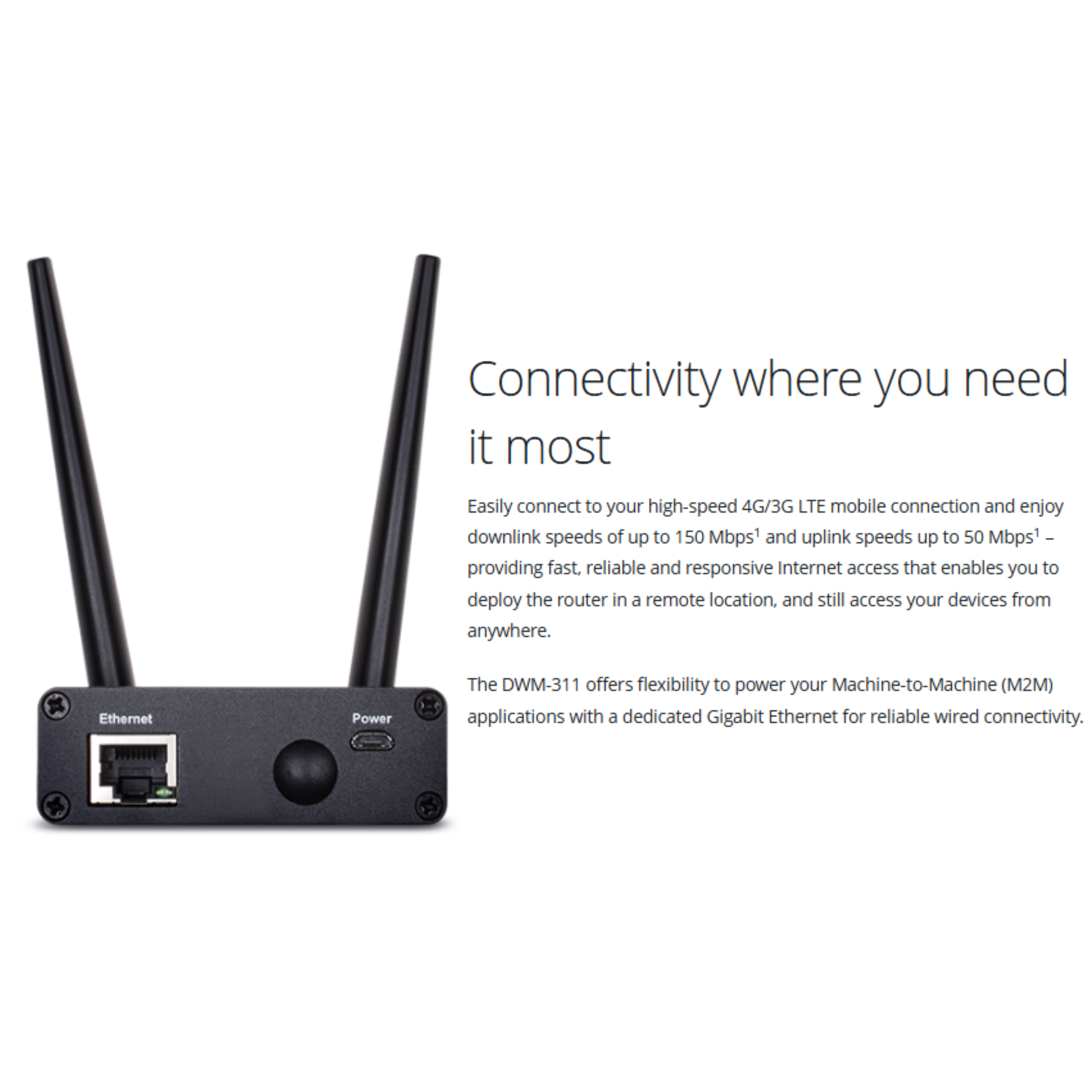 4G M2M Modem | DWM-311