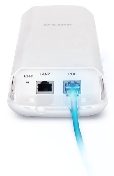 Simple installation with Power over Ethernet (PoE)