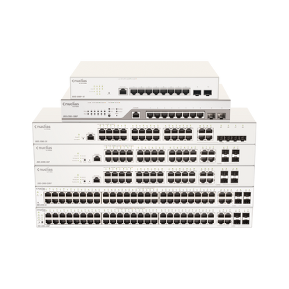Nuclias Cloud-Managed Switches