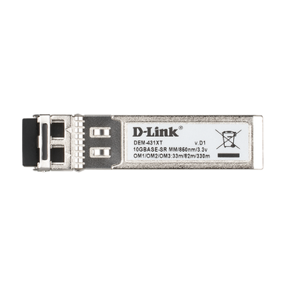 SFP+ 10GBASE-SR Multi-Mode Fibre Transceiver (550m)