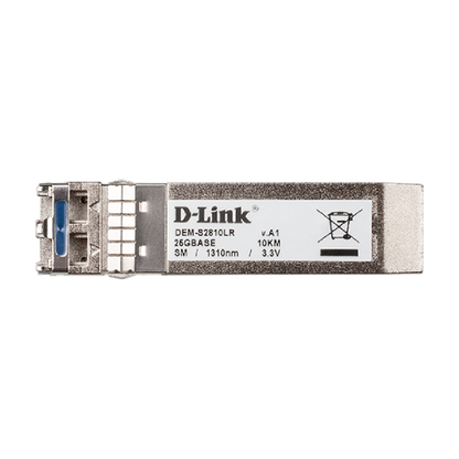 25GBASE-LR Single-Mode 10 km SFP28 Transceiver