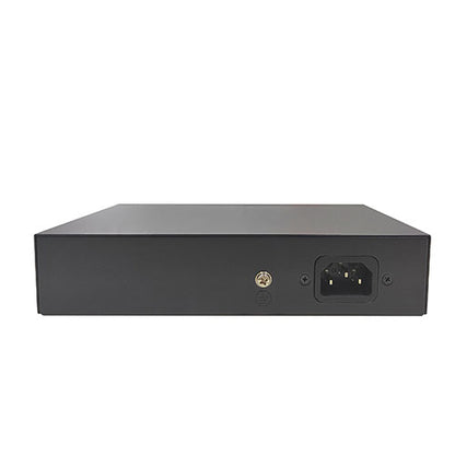 250M 6-port 10/100 switch with 4 PoE Ports and 2 Uplink Ports