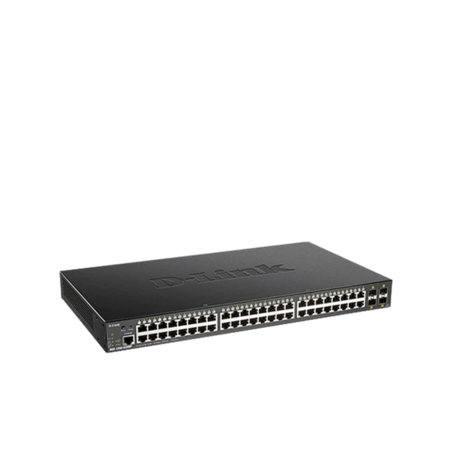 48-Port Gigabit Smart Managed PoE Switch with 4-port 10G Uplinks