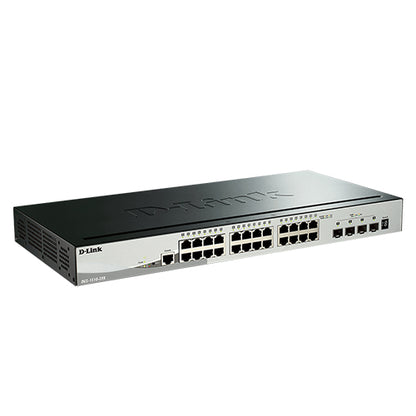 28-Port Gigabit Layer 3 Lite Stackable Smart Managed Switches with 10G Uplinks