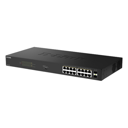 18-Port Gigabit Unmanaged PoE Switch