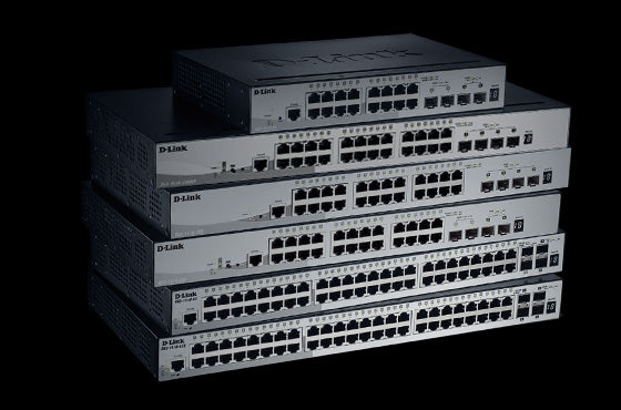Industry Standard CLI with 10G SFP+ stacking