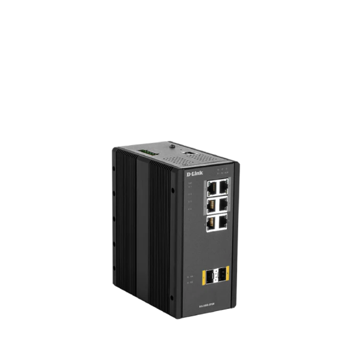 D-Link DIS-300G-8PSW | Industrial Gigabit Managed PoE Switch with SFP ...