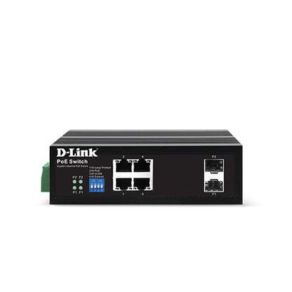 4-Port Gigabit 250m PoE Industrial Unmanaged Switch