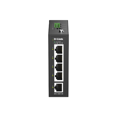 Industrial 5-Port Fast Ethernet Unmanaged Switch