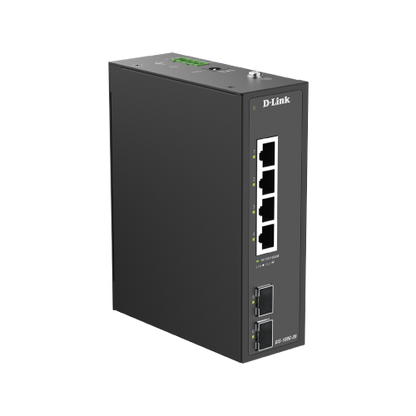 Industrial 4-Port 1G + 2-Port 1G SFP Unmanaged Switch