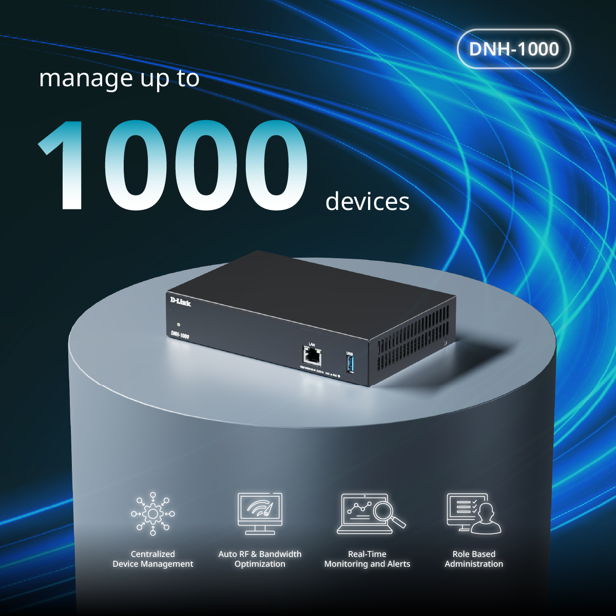 Nuclias Network Controller up to 500 devices