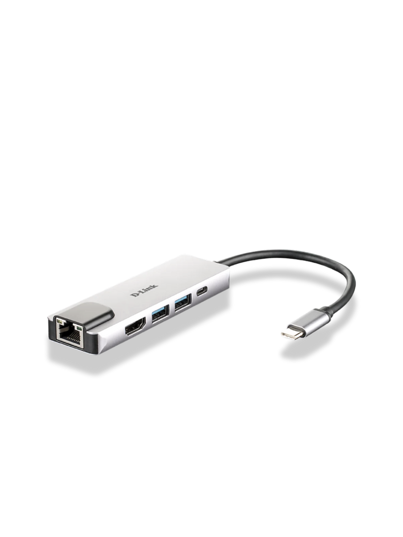 D-Link DUB-M520 | 5-in-1 USB Type C Hub with HDMI/Ethernet and Power ...