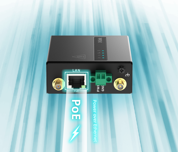 Empower Your M2M Network with PoE+​