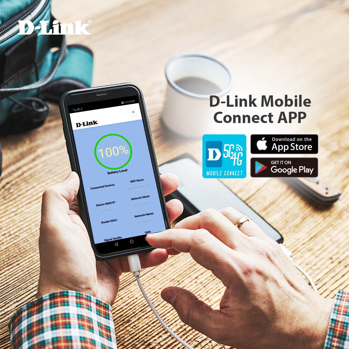 5G Wi-Fi 6 AX1800 Mobile Wi-Fi Hotspot