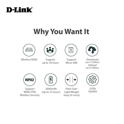 5G Wi-Fi 6 AX1800 Mobile Wi-Fi Hotspot