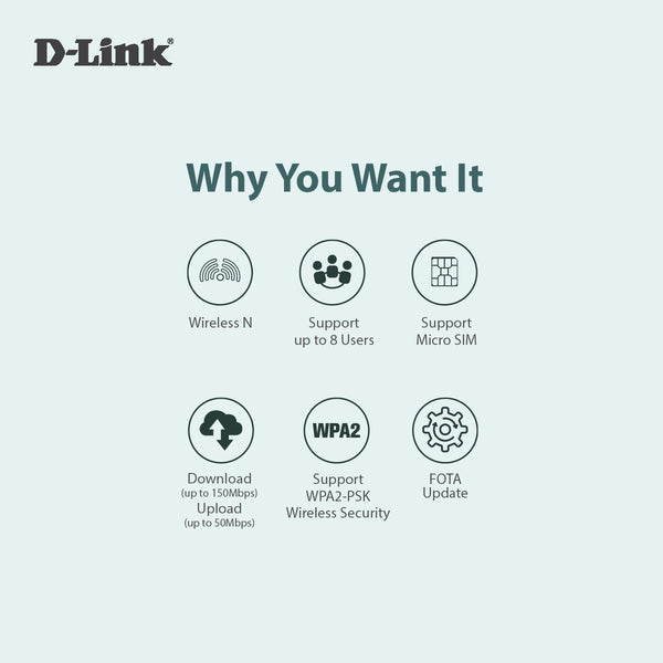 D-Link DWR-910M | 4G LTE Wi-Fi Modem/Router – D-Link International Pte Ltd