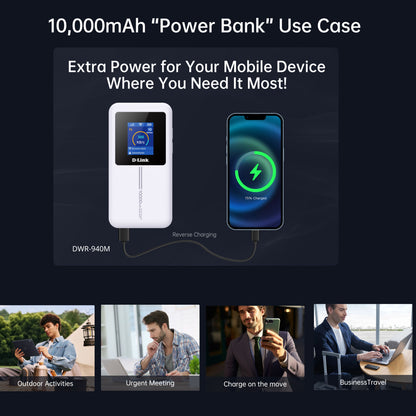 4G LTE Cat4 Wi-Fi 6 Mobile Wi-Fi Hotspot