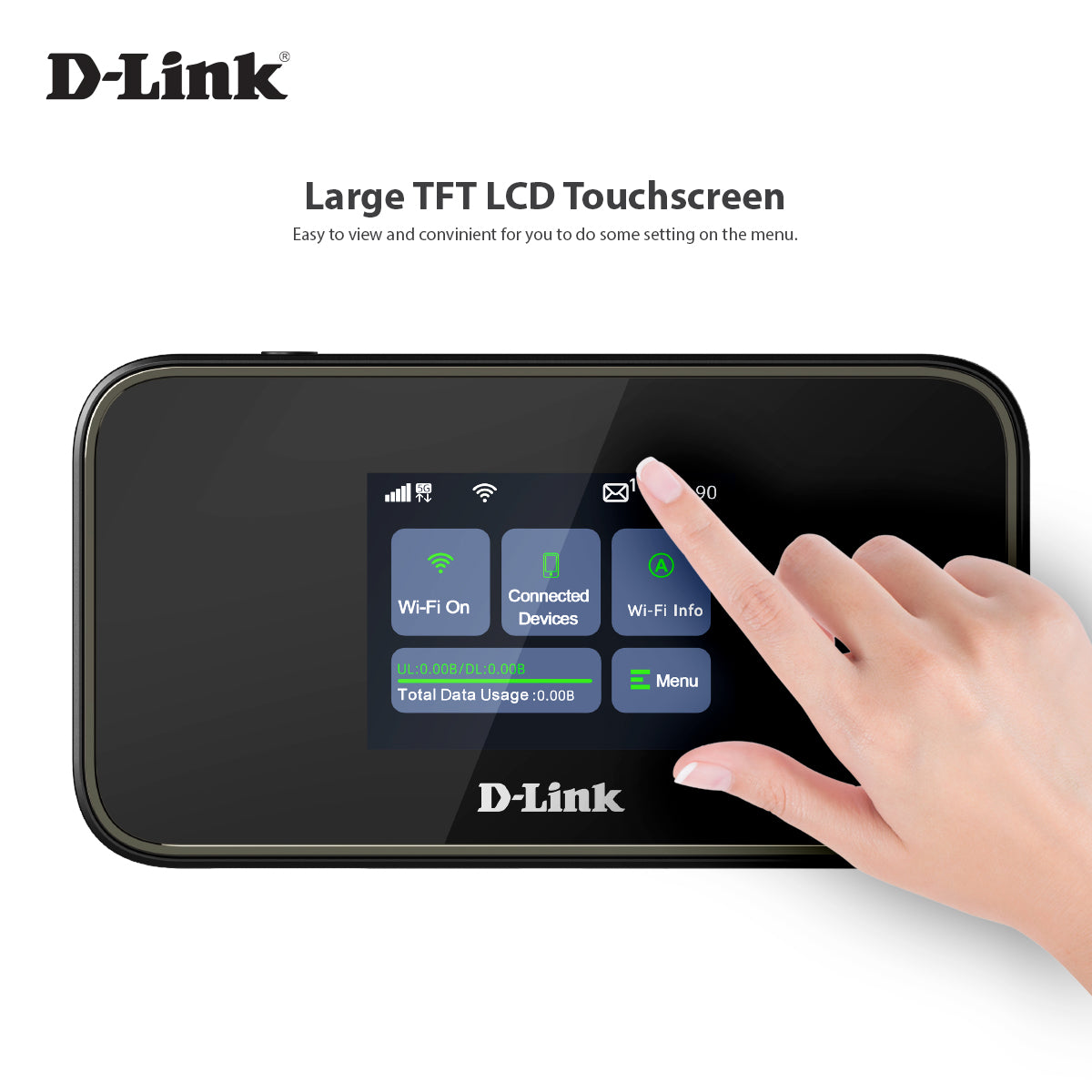 5G Wi-Fi 6 AX1800 Mobile Wi-Fi Hotspot