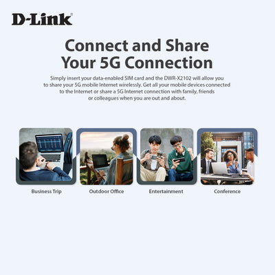 5G Wi-Fi 6 AX1800 Mobile Wi-Fi Hotspot